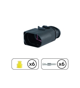 Dişi Soket 6 Pin Kablosuz
