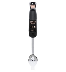 Arnica GH21580 Panna 1200 W Çubuk Blender (Siyah)