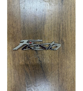 Ford Fiesta Arka Bagaj Yazısı Krom 2009>