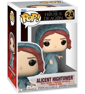 Funko Pop Television: House Of The Dragon – Alicent Hightower (Teal Cloak), Oyuncak Figür (Krem)