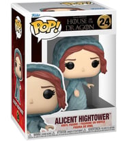 Funko Pop Television: House Of The Dragon – Alicent Hightower (Teal Cloak), Oyuncak Figür (Krem)