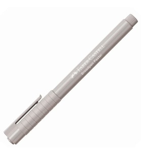 FABER CASTELL 1554 BROADPEN 0.8mm. KEÇE UÇLU KALEM  PASTEL GRİ