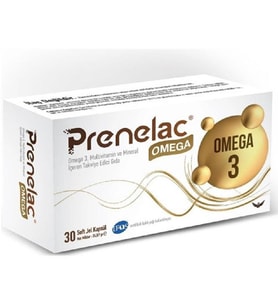 Prenelac Omega 30 Soft Jel Kapsül