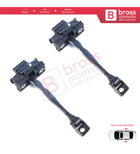 VW ID.4 E21 ID.5 E39 Audi Q4 e-tron F4N F4B 11A839249A için 2 Adet Arka Kapı Gergisi