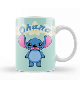 Stitch Cute Alien Kupa Bardak Porselen