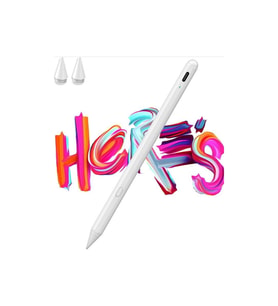 iPad 2018-2022 için Düğmeli Stylus Tablet Kalem, Avuç İçi Reddetme Aktif Kalem Apple Uyumlu