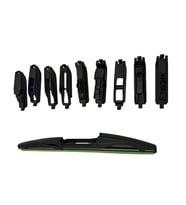 Drs Tuning 9 aparatlı hibrit arka silecek kilitli model 25 cm CASI9-25