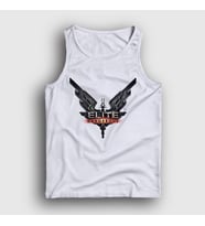 Presmono Unisex Beyaz Logo Oyun Elite Dangerous Atlet 511201tt