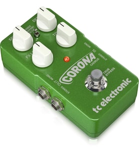 Tc Electronic Corona Chorus 2 Dahili Koro, Ton Ayarlama Kontrolü ve Stereo G/Ç ile Yüksek Kaliteli TonePrint Etkin Koro Pedalı