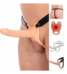 20 Cm İçi Boş Inferno Strap On Dildo