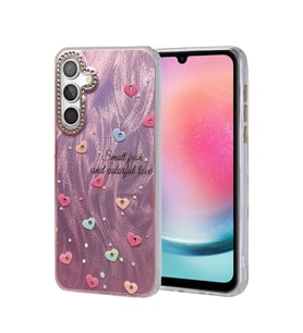 Samsung Galaxy A24 4g Kılıf Blade Aynalı Desenli Kapak - Desen 8