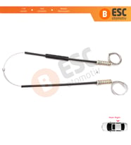 Toyota Carina E Corona Caldina T190 1992-1997 4/5 Kapı İçin Elektrikli Arka Sağ Cam Kriko Tamir Seti