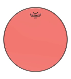 REMO BE-0316-CT-RD Emperor Colortone Davul Derisi (16" Kırmızı)  Canlı Kırmızı Renk Dayanıklı