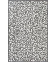 Eliana Home Baskılı, Yıkanabilir Kaymaz Taban Salon Halısı LNA1789 100x150 cm (Gri)