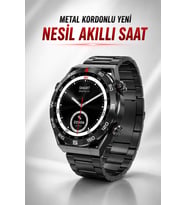 Akıllı Saat Yeni Nesil Bluetooth Bağlantılı Uyku ve Sağlık Takibi NFC ve GPS