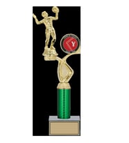 ODAK KUPA - Figürlü Kupalar - Voleybol Kadın Figürlü Kupalar FG-018 B - 38 cm