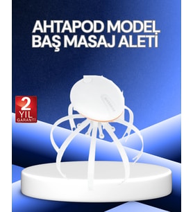 Elektrikli Kafa Masaj 3 Modlu Usb-C Şarjlı Rahatlatıcı Masaj Aleti