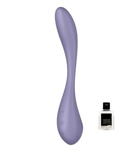 Satisfyer G-Spot Flex 5+ Lilac Connect App Kontrollü Ayarlanabilir Orgazm Vibratör+Jel