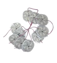 12 Volt 3 Watt Animasyonlu Yuvarlak Rgb Çakar Modül 10 Adet