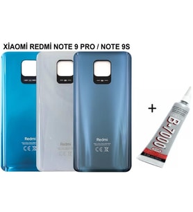 REDMİ NOTE 9 PRO - NOTE 9S Arka Batarya Pil Kapağı