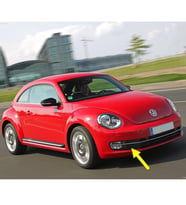 VW Beetle 2012-2016 Ön Tampon Sağ Sis Farı Kapağı Kromlu 5C5854662C