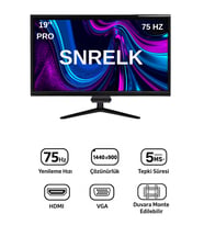 SNRELK 19'' VGA- HDMI PRO LED MONİTÖR