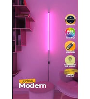 Uzaktan Kumandalı Led Lamba - Yatak Üstü, Tv Yanı ,oturma Odası - Rgb Çok Renkli 25