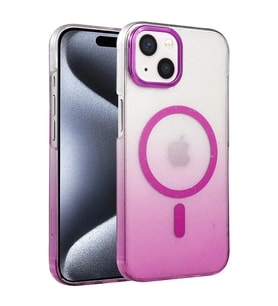 Durukar® iPhone 14 Glossy Magsafe Kapak - Mor