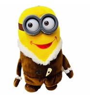 Minions Sesli Peluş Kahverengi - Peluş Minyon Oyuncak