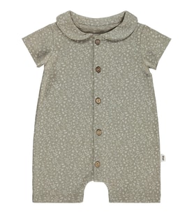 Civil Baby Çiçek Empirme 6-18 Ay Tulum - Bej