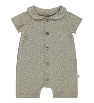 Civil Baby Çiçek Empirme 6-18 Ay Tulum - Bej