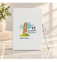 İtalyanca Öğretmenine İsme Özel Defter ve Kalem Seti