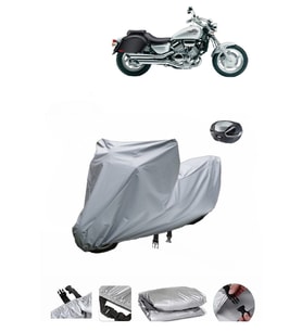 Honda VF 750 C Magna  Su Geçirmez Motosiklet Brandası ARKA ÇANTA UYUMLU