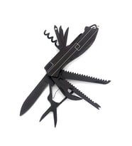 Valkyrie 11 Fonksiyonlu Kamp Cep Çakısı Multitool Siyah