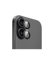 iPhone 17 için ProLENS Kamera Lens Koruyucu Elmas Kesim Çerçeveli, Kırılmaz Cam