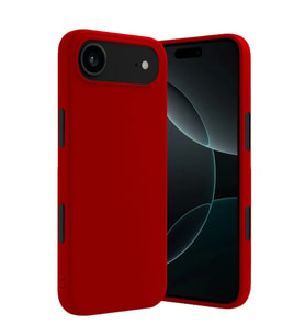Apple iPhone 17 Air First Silikon - Kırmızı