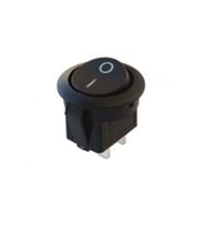 Ic-134e Mini Yuvarlak Anahtar Işıksız On-off 2p