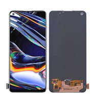 Oppo Realme 7 Pro TFT ile Uyumlu Lcd Ekran Dokunmatik  Rmx2170 Rmx2176 (Parmak İzi Okumaz ) (Siyah)