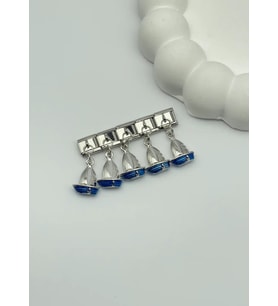 Çelik Silver Gemi Sallantılı Nomi Charm - 25crm19