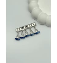 Çelik Silver Gemi Sallantılı Nomi Charm - 25crm19