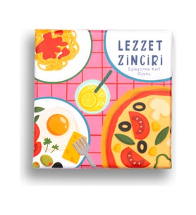 Melimelek Lezzet Zinciri Eşleştirme Kart Oyunu