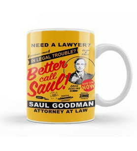 Need A Lawyer Then Call Saul Better Call Saul Tv Show Kupa Bardak Porselen