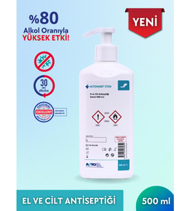 ACTOHAND® ETOH 500 ml  El ve Cilt Antiseptiği - Etanol 80 % (v/v)