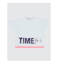 Civil Girls Kız Çocuk Tişört 10-13 Yaş Beyaz