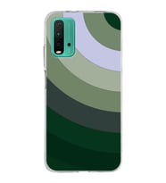 Xiaomi Poco M3 Uyumlu Kapak Renk Cümbüşü Tasarımlı Şeffaf Silikon Kılıf
