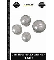#Hacamat Profesyonel Kaliteli Vakumlu Dayanıklı Hijyenik Tıbbi Cam Hacamat Kupası No 4 1 Adet
