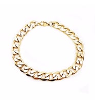 Gold Renk Erkek Çelik Bileklik