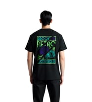 Brooklyn Retro Araba Garajı Baskılı Erkek Tişört