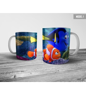 Pixxa  Finding Nemo Kupa Bardak Modelleri (Nemo, Dory)