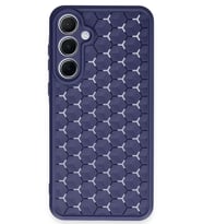 Galaxy A25 5G Kılıf Petek Silikon Kapak - Lacivert